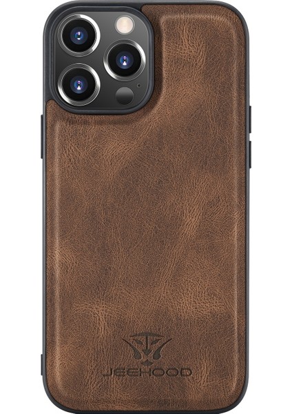 Iphone 13 Pro Telefon Kılıfı Için Fermuarlı Cüzdan Kickstand 6.1 Inç-Kahverengi ile Iyi Korumalı Anti-Fall Manyetik Çıkarılabilir 2'si Hibrit Kasa (Yurt Dışından) modelleri