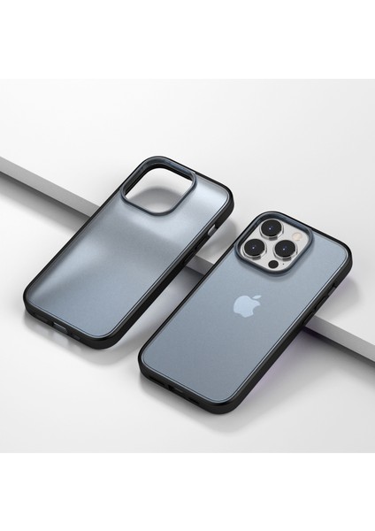 Iphone 13 Pro Max Telefon Kılıfı Tpu+Pc Damla Koruma Yarı Famlı Mat Telefon Kapak Mavisi (Yurt Dışından) fiyatları