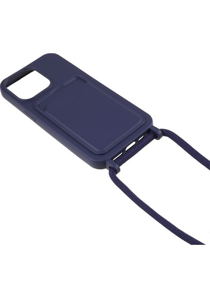Iphone 13 Pro Telefon Kılıfı Koruyucu Kılıf 6.1 Inç Kartı Yuvalı Sıvı Sıvı Mavisi (Yurt Dışından) modelleri