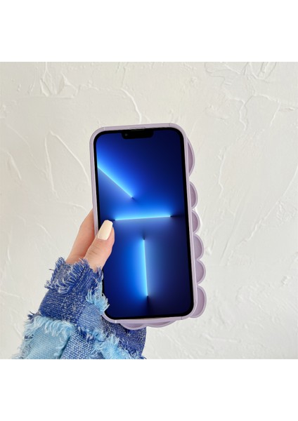 Iphone 13 Pro Max Telefon Kılıfı 6.7 Inç Parlak Yüzey Yumuşak Tpu Telefon Kapağı Deniz Kabağı Şekline Telefon Kılıf Yeşil (Yurt Dışından)