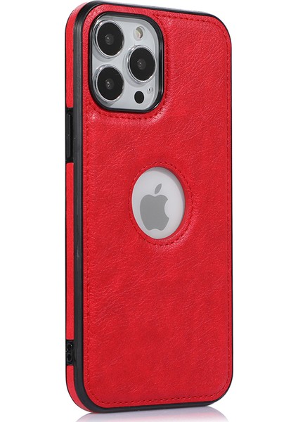 Iphone 13 Pro Max Telefon Kılıfı Logosu Telefon Kılıfını Görüntüle 6.7 Inç Koruyucu Ince Kılıf Yumuşak Tpu+Pu Telefon Kapak-Kırmızı (Yurt Dışından) fiyatları