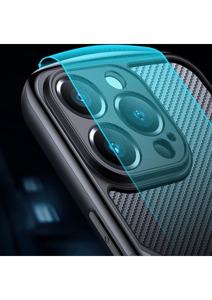 Iphone 13 Pro Max Telefon Kılıfı Için 6.7 Inç Kamera Koruması Karbon Fiber Doku Acrililik+Tpu Dört Köşeyi Güçlendirin Kapak Black (Yurt Dışından)