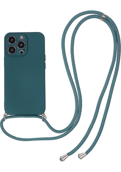 Iphone 13 Pro Max Telefon Kılıfı Tpu Telefon Kılıfı Fiber Astar Kalu Telefon Kapağı Uzun Körik Yeşili (Yurt Dışından)