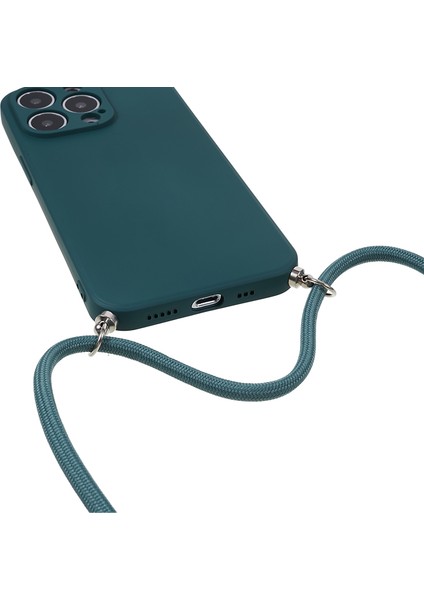 Iphone 13 Pro Max Telefon Kılıfı Tpu Telefon Kılıfı Fiber Astar Kalu Telefon Kapağı Uzun Körik Yeşili (Yurt Dışından) fırsatları