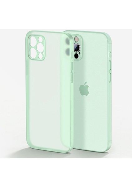 Iphone 13 Pro Telefon Kılıfı Ultra-Ince Durum 6.1 Inç Koruyucu Mat Kapak Silikon+Akrilik Ince Telefon Vaka Işık Yeşil (Yurt Dışından) fiyatları