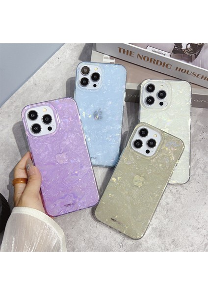 Iphone 13 Pro 6.1 Inç Imd Kabuk Desenli Telefon Kılıfı Tpu+Pc Şok Geçirmez Kapak Light Mor (Yurt Dışından) fiyatları