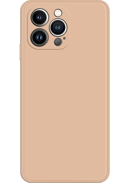 Iphone 13 Pro Telefon Kılıfı 6.1 Inç Mikrofiber Astar Ka Tpu Geri Kılıf Düz Kenar Şok Geçirmez-Turun (Yurt Dışından)
