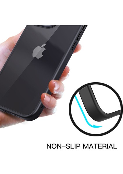 Iphone 13 Mini 5.4 Inç Mat Şok Geçirmez Telefon Kılıfı Tpu+Pc Şeffaf Arka Kapak Mavisi (Yurt Dışından) fiyatları