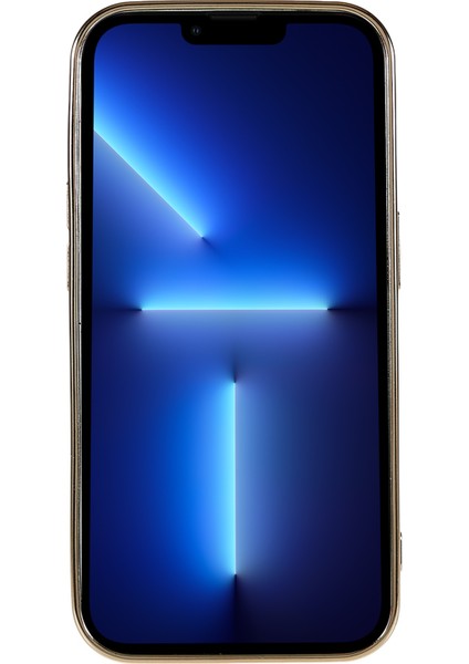 Iphone 13 Pro Telefon Kılıfı 6.1 Inç CD Doku Yüzük Logo Deliği Tasarımı Temiz Tpu Elektraplama Kenarları Dahili Pc Lens Film Gold ile Koruyucu Kapak (Yurt Dışından) fırsatları