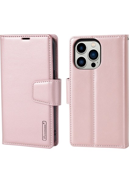 Iphone 13 Pro Max Telefon Kılıfı 6.7 Inç Çıkarılabilir Cüzdan Folio Kılıfı Pu Deri Çıkarılabilir Iç Manyetik Tpu Kabuk Stand Telefon Kapak Golü (Yurt Dışından)