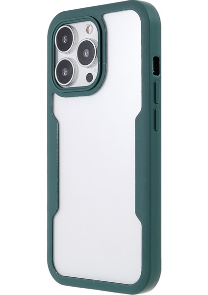 Iphone 13 Pro Telefon Kılıfı Için 360 Derece Tam Koruma Pet Ekranı Filmi+Akrilik+Tpu Kameralı Kamera Lens Koruması 6.1 Inç Yeşil (Yurt Dışından) modelleri