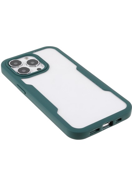 Iphone 13 Pro Telefon Kılıfı Için 360 Derece Tam Koruma Pet Ekranı Filmi+Akrilik+Tpu Kameralı Kamera Lens Koruması 6.1 Inç Yeşil (Yurt Dışından) fırsatları