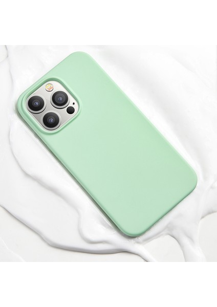 Iphone 13 Pro 6.1 Inç Yumuşak Silikon Kılıf Ultra Ince Slim Pürüzsüz Dokunuş Anti Drop Anti-Drop Telefon Kapak Yeşilleri (Yurt Dışından) fırsatları