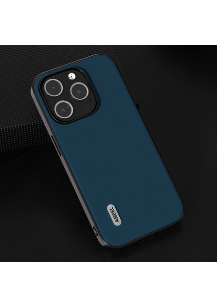 Iphone 13 Pro Cowhide Deri Kaplamalı Pc+Tpu Slim Case Ipeksi Duygu Pürüzsüz Dokunmatik Telefon Kapak Mavisi (Yurt Dışından) fırsatları