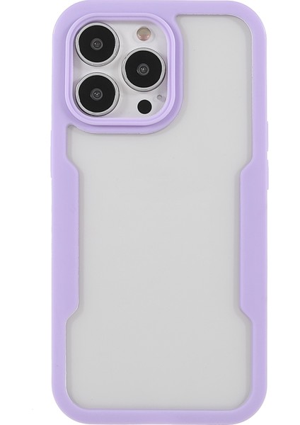 Iphone 13 Pro Telefon Kılıfı Için 360 Derece Tam Koruma Pet Screen Film+Akrilik+Tpu Kameralı Kamera Lens Koruması 6.1 Inç-Mor (Yurt Dışından) fiyatları