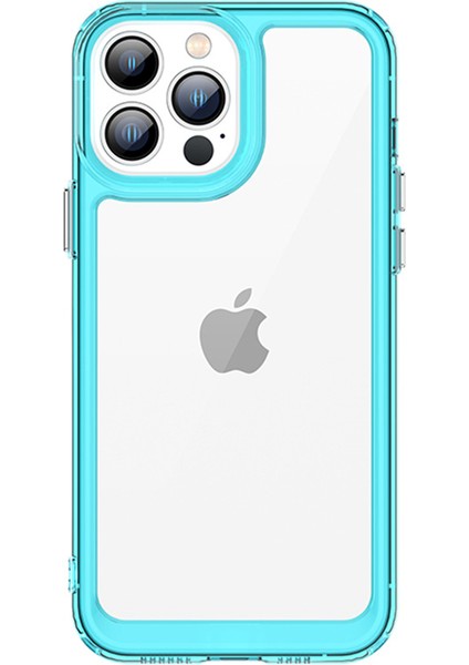 Iphone 13 Pro Max Telefon Kılıfı 6.7 Inç Şok Geçirmez Yumuşak Tpu+Sert Akrilik Kapak Telefon Kılıfı Bağımsız Pc Düğmeleri-Göreveli Mavi (Yurt Dışından)