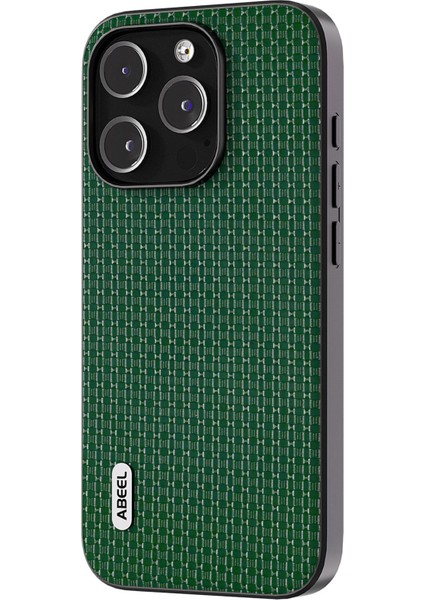 Iphone 13 Pro Max Telefon Kılıfı Koruyucu Kabuk Kabuk Kabuğu Deri Kaplamalı Pc+Tpu Lüks Dokulu Telefon Kılıf Yeşili (Yurt Dışından) fiyatları