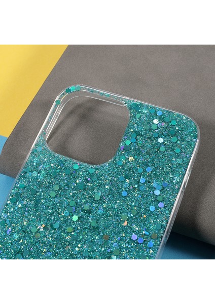 Flash Powder Pulins Iphone 13 Pro 6.1 Inç-Mavi Için Ince Işık Dayanıklı Akrilik+Tpu Telefon Kasası (Yurt Dışından) fırsatları