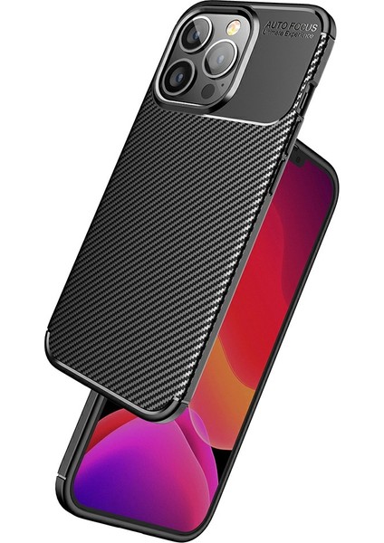 Şok Geçirmez Karbon Fiber Doku Tpu Iphone 13 Pro 6.1 Inç-Black Için (Yurt Dışından) fiyatları