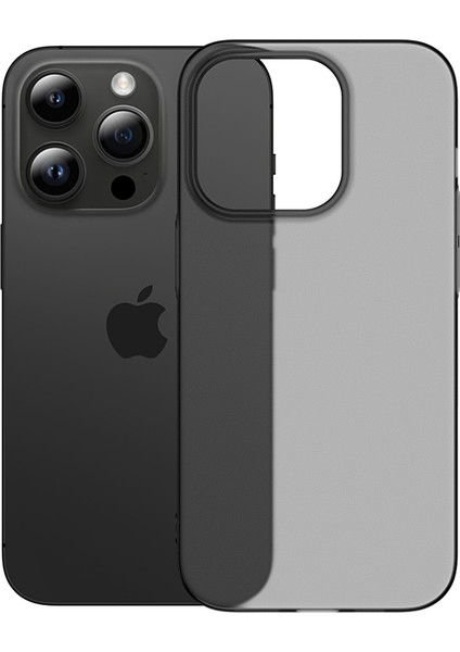 Iphone 13 Pro Max Telefon Kılıfı Süper Ince Telefon Kabuğu Mat Telefon Kapağı Fingerprint Önleyici Pp Telefon Vaka-Şefi Siyah (Yurt Dışından)