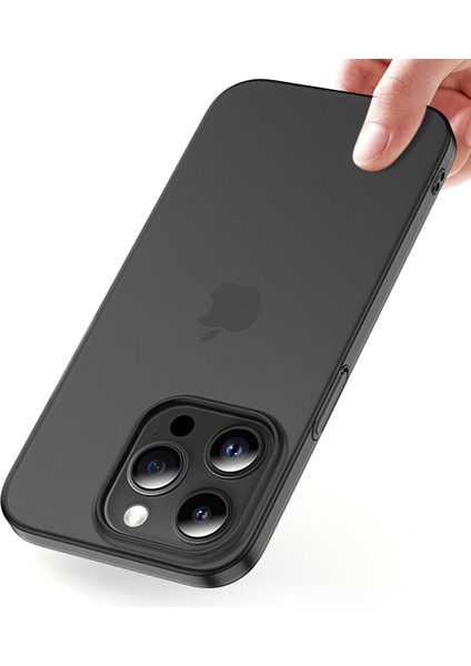 Iphone 13 Pro Max Telefon Kılıfı Süper Ince Telefon Kabuğu Mat Telefon Kapağı Fingerprint Önleyici Pp Telefon Vaka-Şefi Siyah (Yurt Dışından) fiyatları