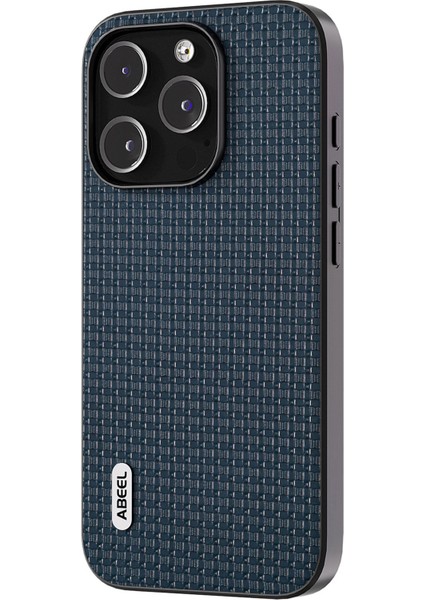 Iphone 13 Pro Telefon Kılıfı Için Lüks Dokulu Cowhide Deri Kaplamalı Pc+Tpu Şok Geçirmez Kapak Mavisi (Yurt Dışından) fiyatları