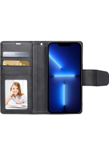 Iphone 13 Pro Telefon Kılıfı Için 6.1 Inç Pu Deri Manyetik Çıkarılabilir Stand Çıkarılabilir Flip Cüzdan Kılıf (Yurt Dışından) fiyatları