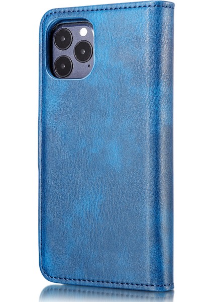 Iphone 13 Pro Telefon Kılıfı Için 6.1 Inç Damla Dirençli Önlem Anti-Çizelge Deri Deri Cüzdan Çıkarılabilir 2'si 1 Arada Tele Kabuk Mavisi (Yurt Dışından) modelleri
