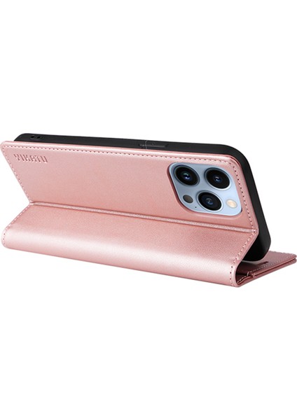 Iphone 13 Pro Max Telefon Kılıfı 6.7 Inç Yk- 001 Şok Geçirmez Pu Deri Deri Flip Cüzdan Kılıfı Güçlü Manyetik Otomatik Absorbed Stand Telefon Kapak Golü (Yurt Dışından) fiyatları