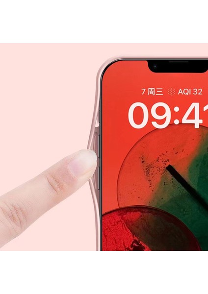 Iphone 13 Pro Max Telefon Kılıfı 6.7 Inç Gül Deseni Temperli Cam+Tpu Kapak Bırak-Kötü Telefon Kılıf Pembe (Yurt Dışından)