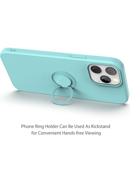 Iphone 13 Pro Telefon Kılıfı Için Ayarlanabilir Kickstand Design Çevre Dostu Sıvı Silikon Kolay Temiz Telefon Koruyucu Kılıf Korusu, Kullanışlı Kayış 6.1 Inç-Mavi (Yurt Dışından) fiyatları