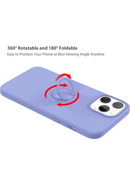 Iphone 13 Pro Telefon Kılıfı Için Ayarlanabilir Kickstand Design Çevre Dostu Sıvı Silikon Kolay Temiz Telefon Koruyucu Kılıf Korusu, Kullanışlı Kayış 6.1 Inç-Mavi (Yurt Dışından) modelleri