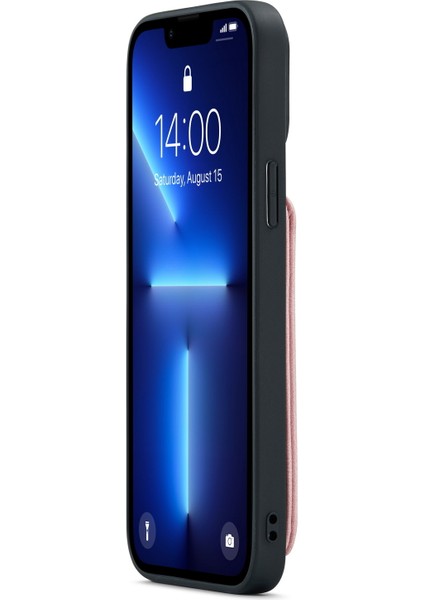 Iphone 13 Pro 6.1-Pink Için Çıkarılabilir 2'si Bir Arayla Hırsızlık Anti-Hırsızlık Tasarım Anti-Fall Pu Deri Telefon Kılıfı (Yurt Dışından) fırsatları
