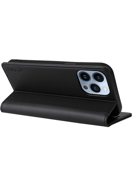 Iphone 13 Pro Max Telefon Kılıfı 6.7 Inç Yk- 001 Şok Geçirmez Pu Deri Deri Flip Cüzdan Kılıfı Güçlü Manyetik Otomatik Ahmsorbed Stand Telefon Kapağı Black (Yurt Dışından) fiyatları
