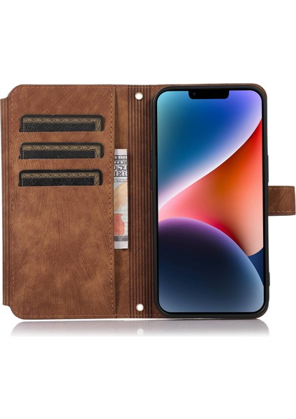 Iphone 13 Mini Telefon Kılıfı Için 5.4 Inç Fermuarı Cep Cüzdanı Pu Deri Çoklu Kart Yuvaları Manyetik Flip Stand Kapak Kılıfı (Yurt Dışından) fiyatları