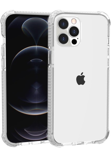 Şeffaf Akrilik Kalınlaşmış Dört Köşe, iPhone 13 Pro 6.1 Inç-Beyaz Için Şok Geçirmez Telefon Kasasını Temizleyin (Yurt Dışından) fırsatları