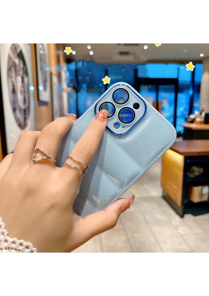Iphone 13 Pro Max Telefon Kılıfı 6.7 Inç Aşağı Ceket Tasarımı Şok Geçirmez Telefon Kasası Tpu Lens Koruyucu-Mor ile Kapak (Yurt Dışından) fiyatları