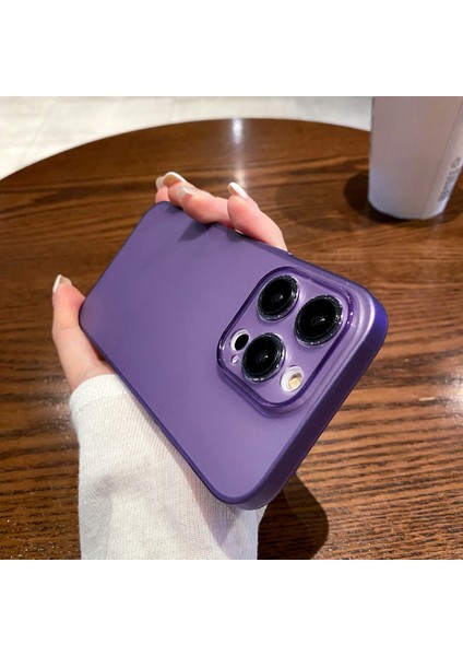 Iphone 13 Pro 6.1 Inç Şok Geçirmez Kapak Hassas Kesim Mat Tpu Case-Dark Mor (Yurt Dışından) fiyatları
