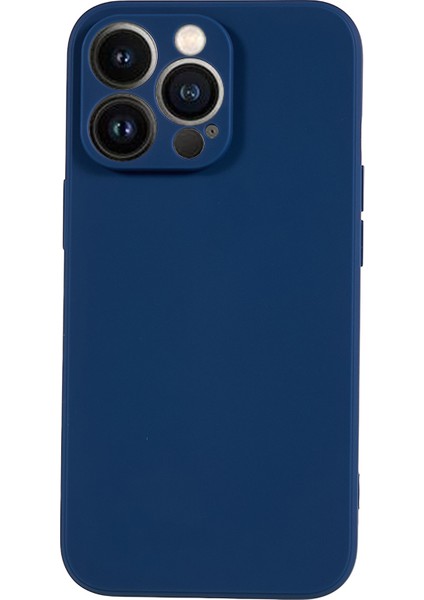 Iphone 13 Pro Max Telefon Kılıfı Için 6.7 Inç Kesin Kesim Tpu Telefon Kılıfı Düz ​​kenar Anti-Drop Kapak Sapfire (Yurt Dışından)