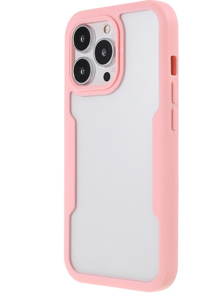 Iphone 13 Pro Telefon Kılıfı Için 360 Derece Tam Koruma Pet Ekranı Filmi+Akrilik+Tpu Kameralı Kamera Lens Koruması 6.1 Inç Pembe (Yurt Dışından) modelleri