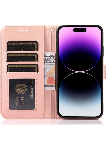 Iphone 13 Pro Max Telefon Kılıfı Pu Deri 6.7 Inç Baskılı Çiçek Desen Standı Cüzdan Şok Geçirmez Cep Telefonu Kapak (Yurt Dışından) fiyatları