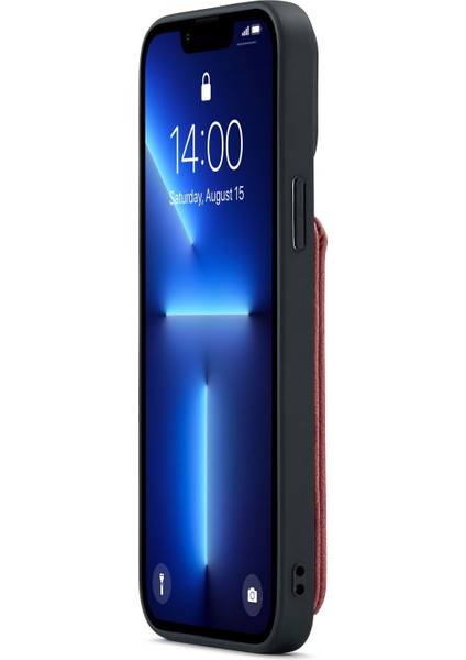 Iphone 13 Pro 6.1-Red Için Çıkarılabilir 2'si Bir Arayla Hırsızlık Anti-Hırsızlık Tasarım Anti-Fall Pu Deri Telefon Kılıfı (Yurt Dışından) fırsatları