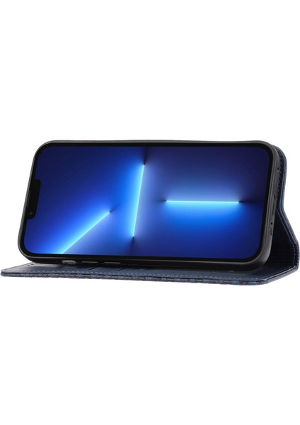 Iphone 13 Pro Telefon Kılıfı Için Baskılı Rhombus Desen Telefon Stand Kapağı 6.1 Inç Buzağı Dokusu (Yurt Dışından) fiyatları