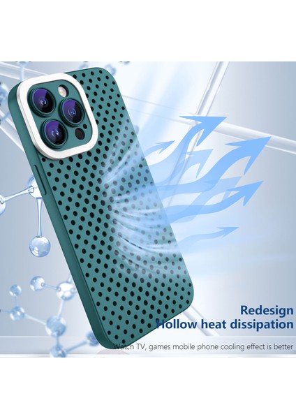 Iphone 13 Pro Max Telefon Kılıfı 6.7 Inç Cilt Touch Tpu Kılıfı Içi Için Dolu Isıt Despisi Telefon Kapak Yeşi (Yurt Dışından) modelleri