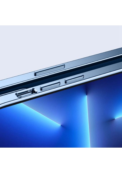 Iphone 13 Pro Max Telefon Kılıfı 6.7 Inç Elektrokaplama Düz Kenar Kılıf Silikon Silikon Damla Damalı Arka Kapak Mavisi (Yurt Dışından) fırsatları