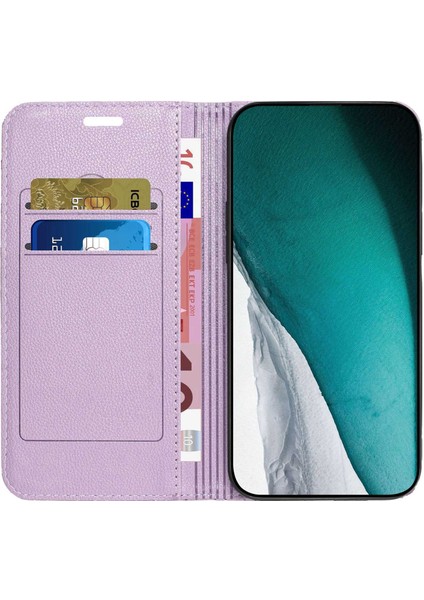 Iphone 13 Pro Telefon Kılıfı Kabartmalı Eşkenar Eşdeğer Desen Cüzdanı 6.1 Inç Folio Flip Koruyucu Kapak Litchi Doku Pu Deri Standı Kasa Rfid Engelleme-Purple (Yurt Dışından) fiyatları