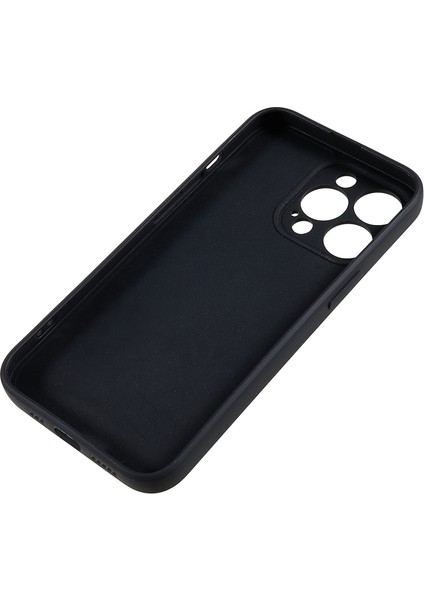 Iphone 13 Pro 6.1 Inç Düz Kenar Tpu Kasası Hassas Kesme Kamera Koruma Telefon Kapak-Siyah (Yurt Dışından) fırsatları