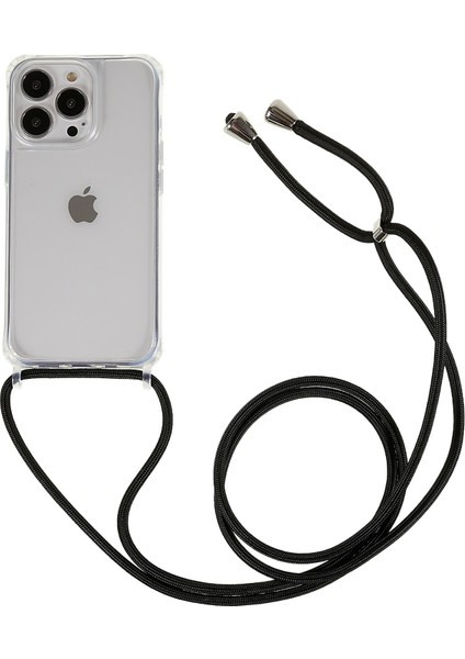Iphone 13 Pro 6.1 Inç Tpu+Akrilik Anti-Fall Telefon Örtüsü Için Landard-Black (Yurt Dışından)