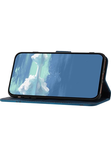 Iphone 13 Pro Max Telefon Kılıfı 6.7 Inç Baskılı Flip Stand Pu Deri Deri Cüzdan Telefon Kılıf Sapfire (Yurt Dışından) modelleri