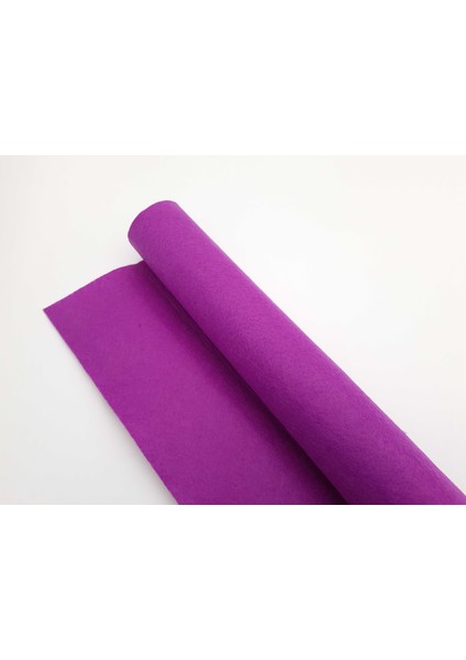 Menekşe Renginde Ince Keçe 1mm Kalınlığında (100 cm x 85 cm Boyutunda)